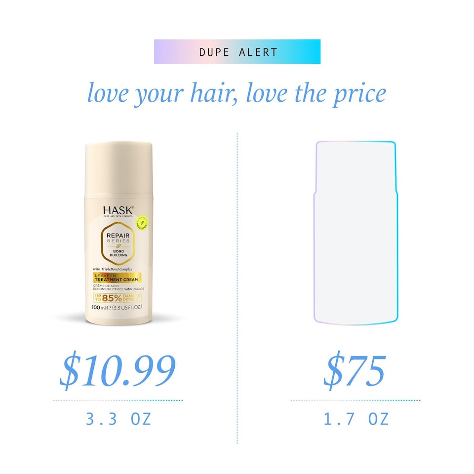 image 1 of Hask Repair Pro Bond Building Leave-In Cream -Smooth & Strengthen Hair