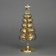 image 2 of 16.5" Gold Decorated Tabletop Tree
