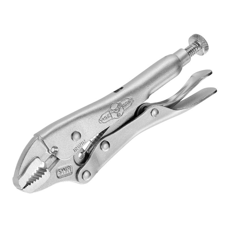 Irwin Vise-grip Curved Jaw Locking Pliers With Wire Cutter - Multi Colour - 127mm (5in)