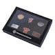 image 3 of Manchester United FC Alloy Badge Set (Pack of 6) | Multi | Multicoloured | One Size | 1