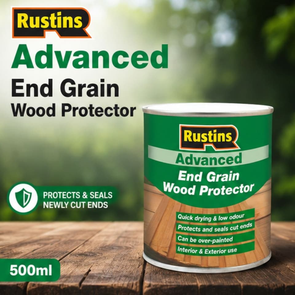 image 1 of Rustins End Grain Wood Preserver Green 500ml
