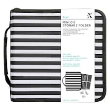 Xcut Mini Dies Storage Folder, Black & White, 60 Pockets