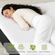 image 3 of Rattantree Folding Floor Mattress Memory Foam Futon Bed Removable Cover,10CM
