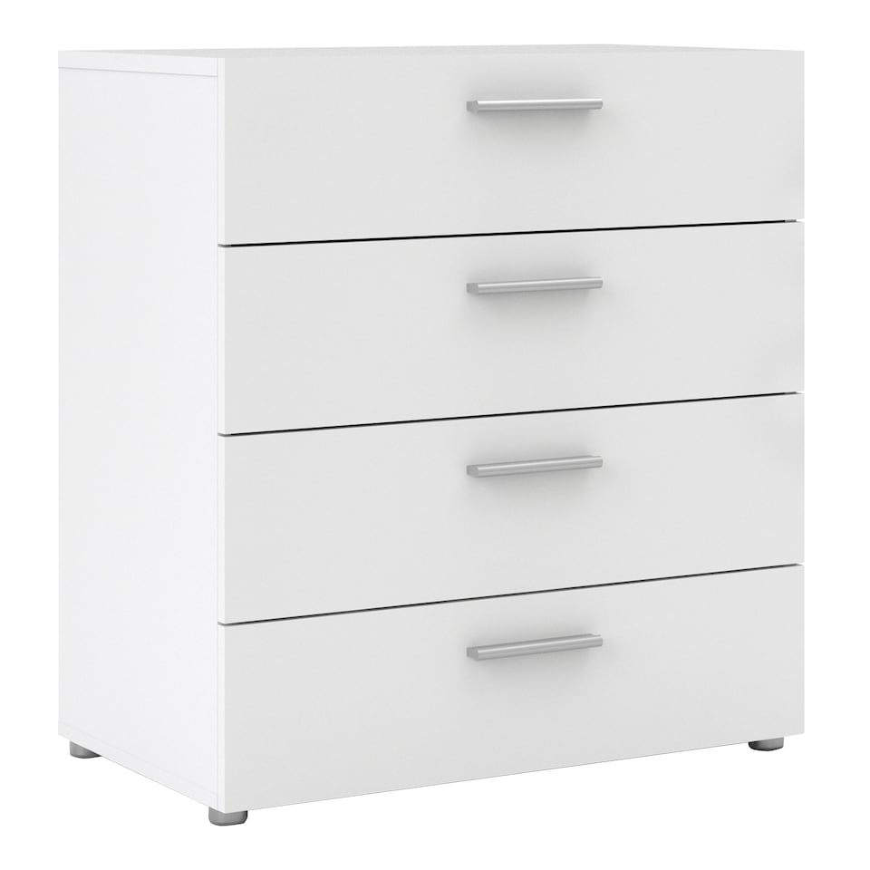 image 1 of Pepe Chest of 4 Drawers in White