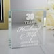 image 6 of Personalised Anniversary Crystal Token Clear | One Size
