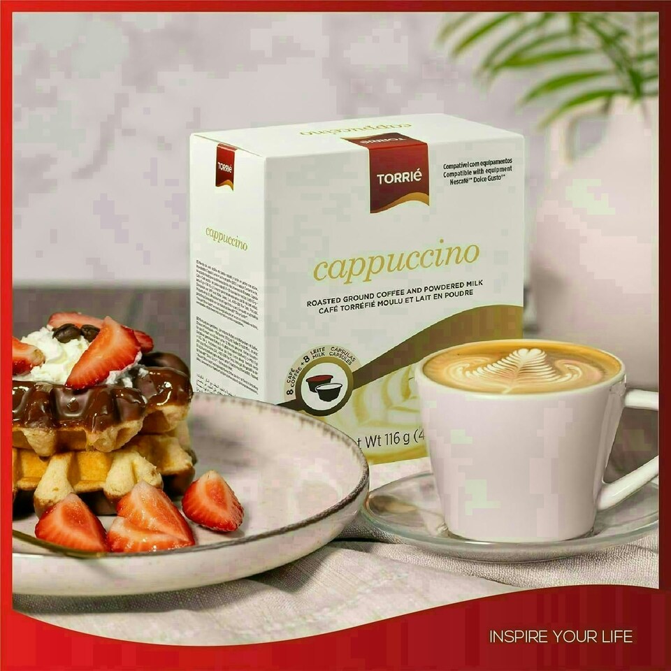 image 1 of Cappuccino - Dolce Gusto ® Compatible Milky Coffee Capsules (80 Pods)