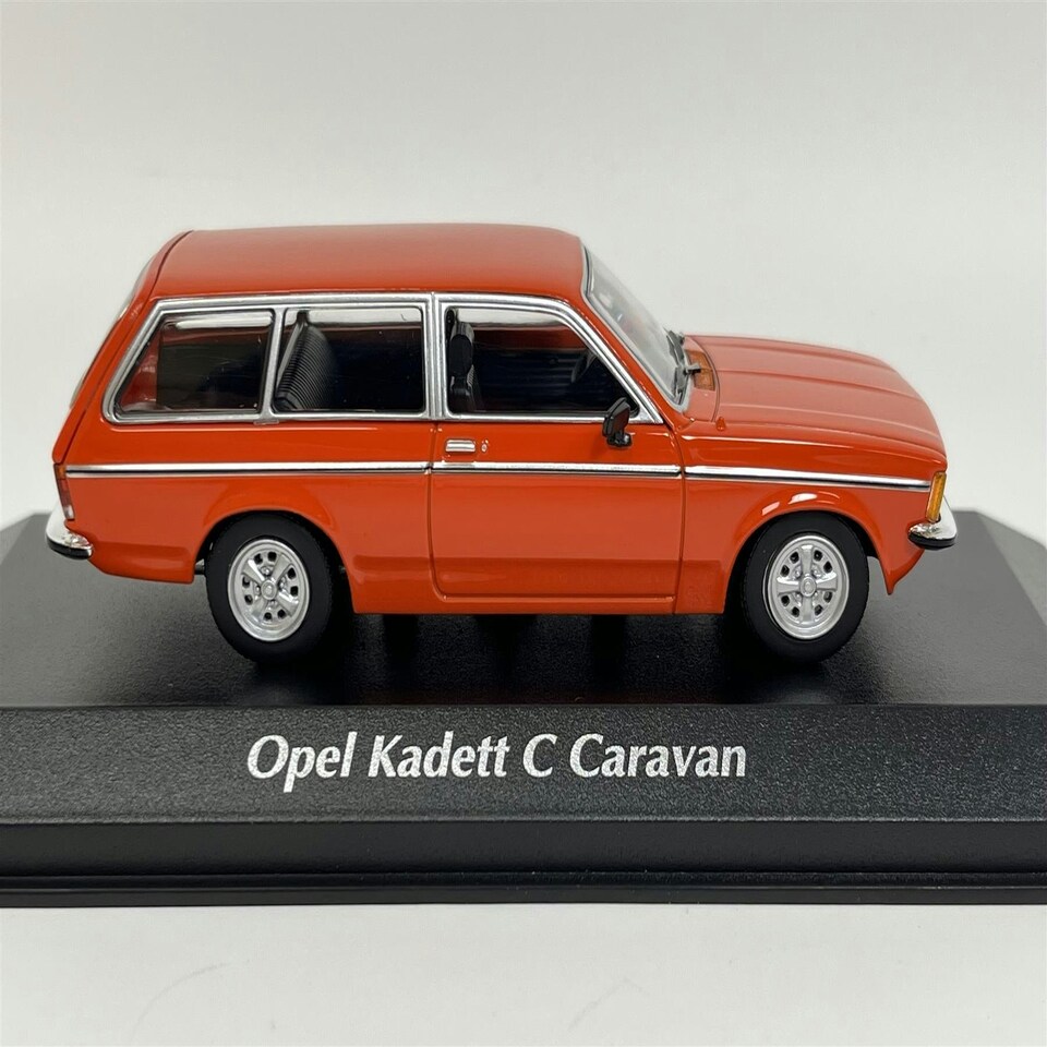 image 1 of Opel Kadett C Caravan 1978 Red 1:43 Scale Maxichamps 940048110