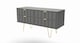 image 8 of Metro 4 Drawer Bed Box in Dusk Grey (Ready Assembled) | Grey | Dusk Grey