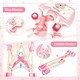 image 7 of Complete Baby Doll Accessories Nursery Set Pretend Role Play Cot Set for Kids Doll Crib High Chair Prentend PlayBrand
