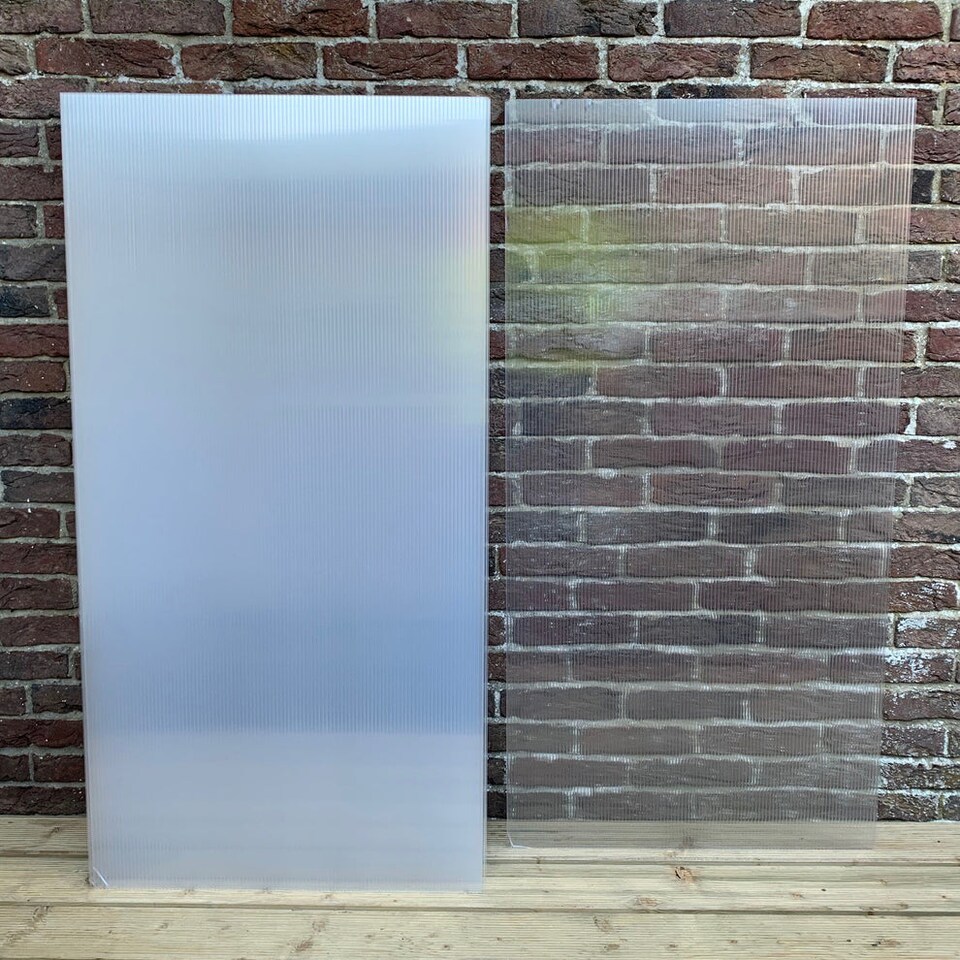 image 1 of Polycarbonate Sheets for Greenhouses (4mm x 122cm) - Pack of 20