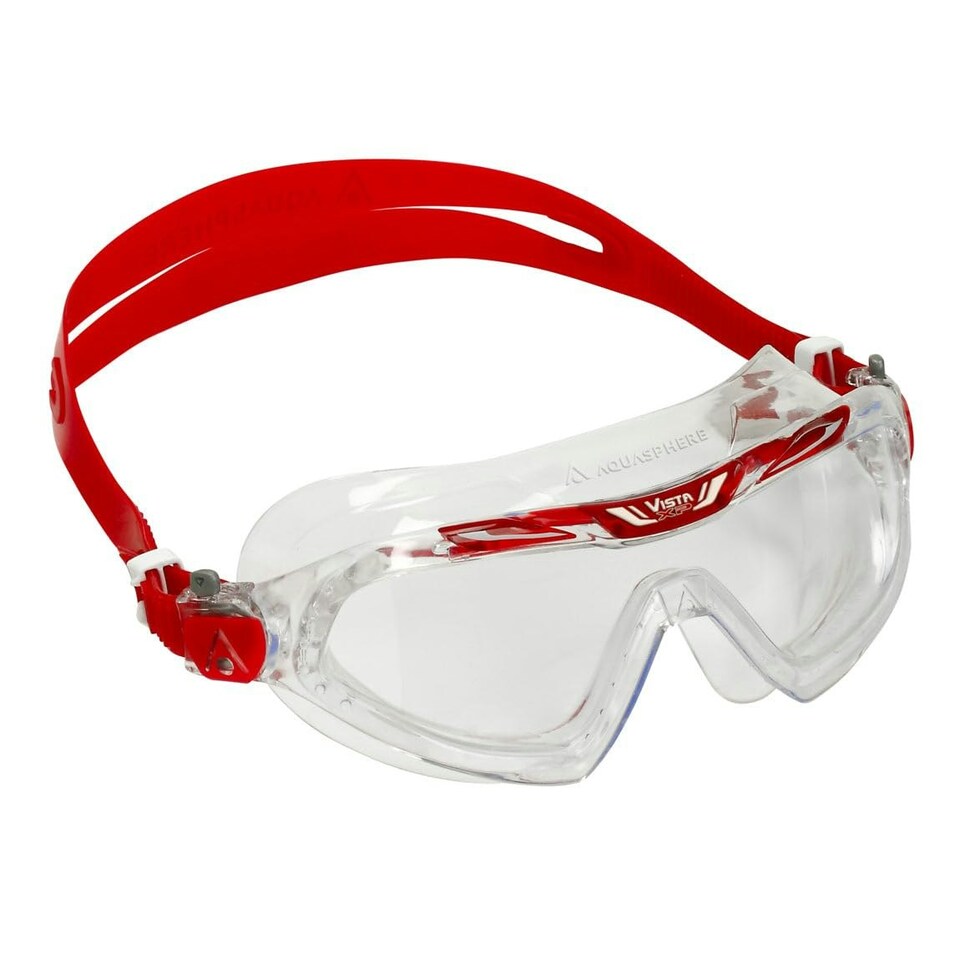 2023 AQUASPHERE VISTA XP MASK RED / TRANSPARENT(197.800) - Cartasport - AQVXPR-1
