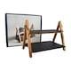 image 10 of Artesà 2 Tier Slate & Wood Serving Stand