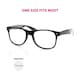 image 3 of Will Costume Set - Suit, Glasses & Black Tie | Black | M