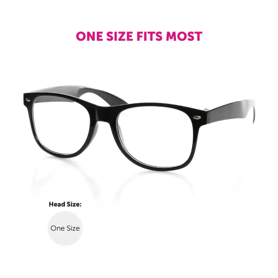 image 1 of Will Costume Set - Suit, Glasses & Black Tie | Black | M