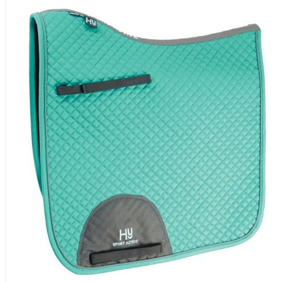 Hy Sport Active Horse Dressage Saddlepad - Mint Green - Cob/Full
