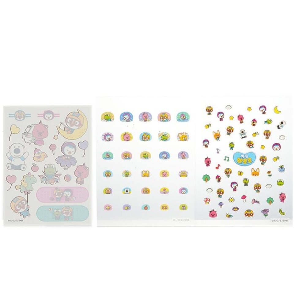 image 1 of Pororo Nail + Hand Tattoo - # Spr 02 - 1pc N/A