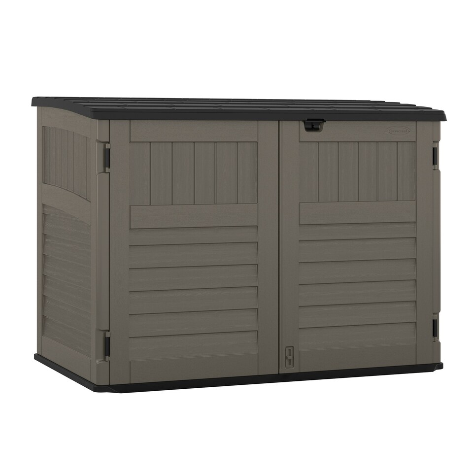 image 1 of Suncast Stow-Away Large Store - Stone Grey Grey