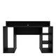 image 2 of Tezaur Black Gaming Desk with Colour Changing LED