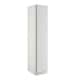 image 1 of J-Pull Handleless White Single Wardrobe with Single Rail White