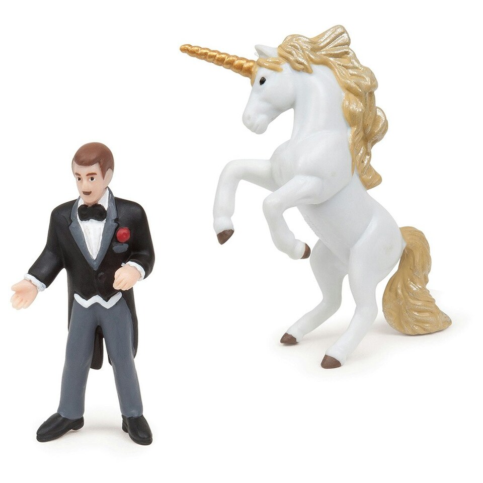 image 1 of PAPO Mini Papo Mini Plus Enchanted World Tube Toy Mini Figure Set