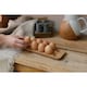 image 4 of KitchenCraft Egg Holder Wood Cork 12 Hole