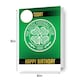 image 4 of Celtic FC Personalise Birthday Card With Sticker Sheet