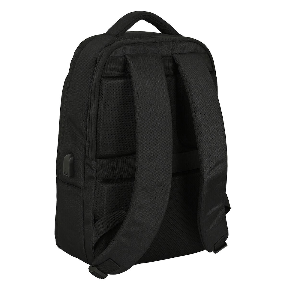 image 1 of Rucksack for Laptop and Tablet with USB Output The Mandalorian Black N/A | N/A | One Size