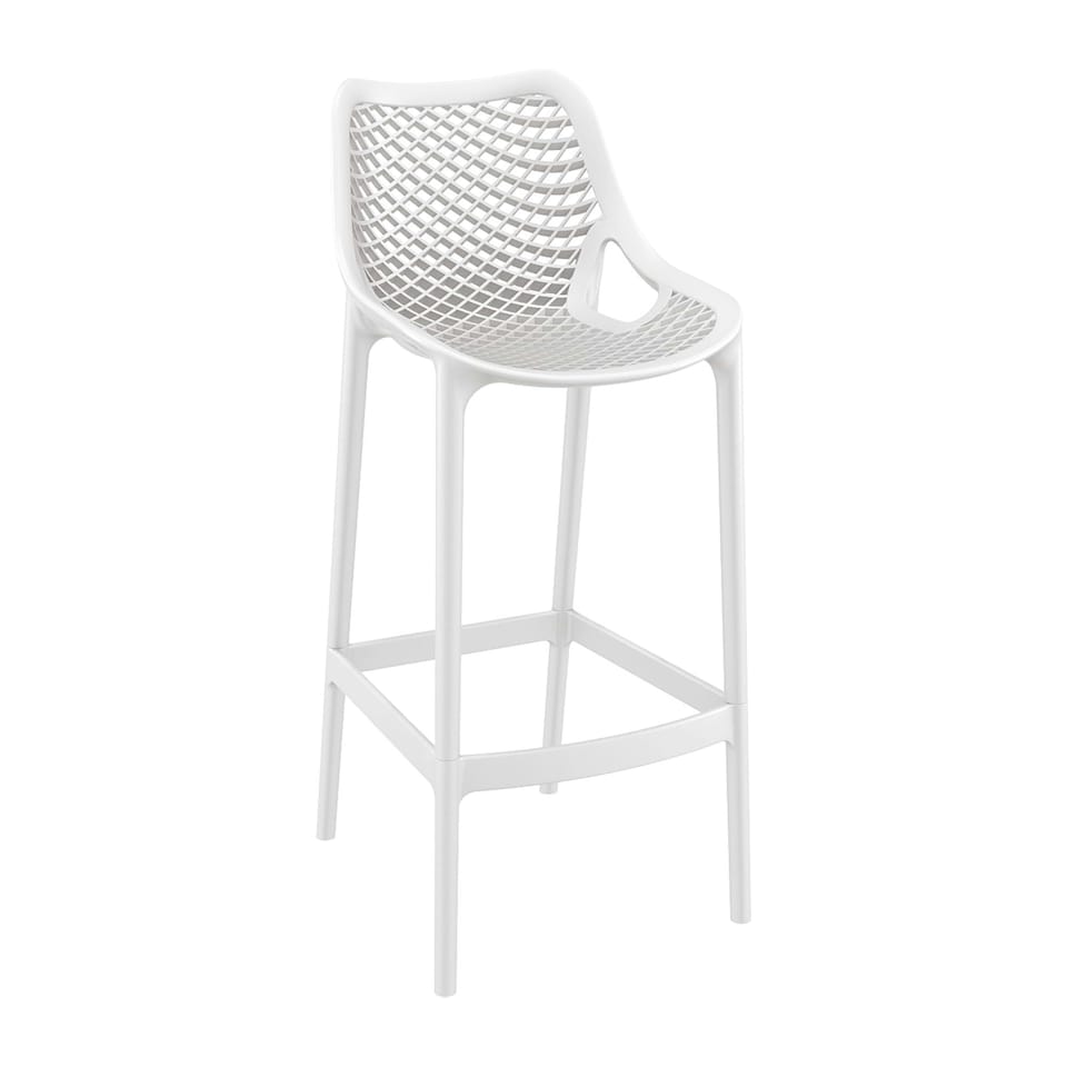 Spyro Bar Stool - White White