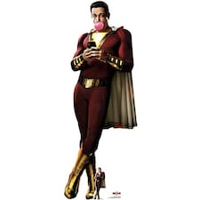 Shazam Bubblegum Zachary Levi Lifesize Cardboard Cutout 190cm