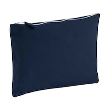 Westford Mill Canvas Accessory Bag - Navy - 28cm x 20cm Blue