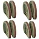 image 1 of 457mm x 13mm Mixed Grit Abrasive Sanding Belts Power File Sander Belt 100 Pack