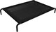 image 2 of Actiaspet - Medium Black Waterproof Elevated Mesh Dog Bed | Raised Pet Cot with Steel Frame (106 x 62 x 15cm)