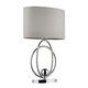 image 8 of Loop Polished Chrome Touch Table Lamp