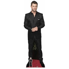 Chris Hemsworth Black Shirt Lifesize Cardboard Cutout 190cm