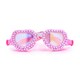 image 1 of Bling2O Double the Love Pink XOXO Junior Swim Goggles