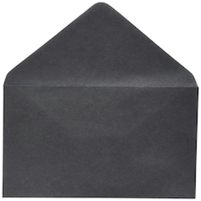 PEARLISED C6 ENVELOPE CHARCOAL PK5 - West - CE1495P5 N/A | C6