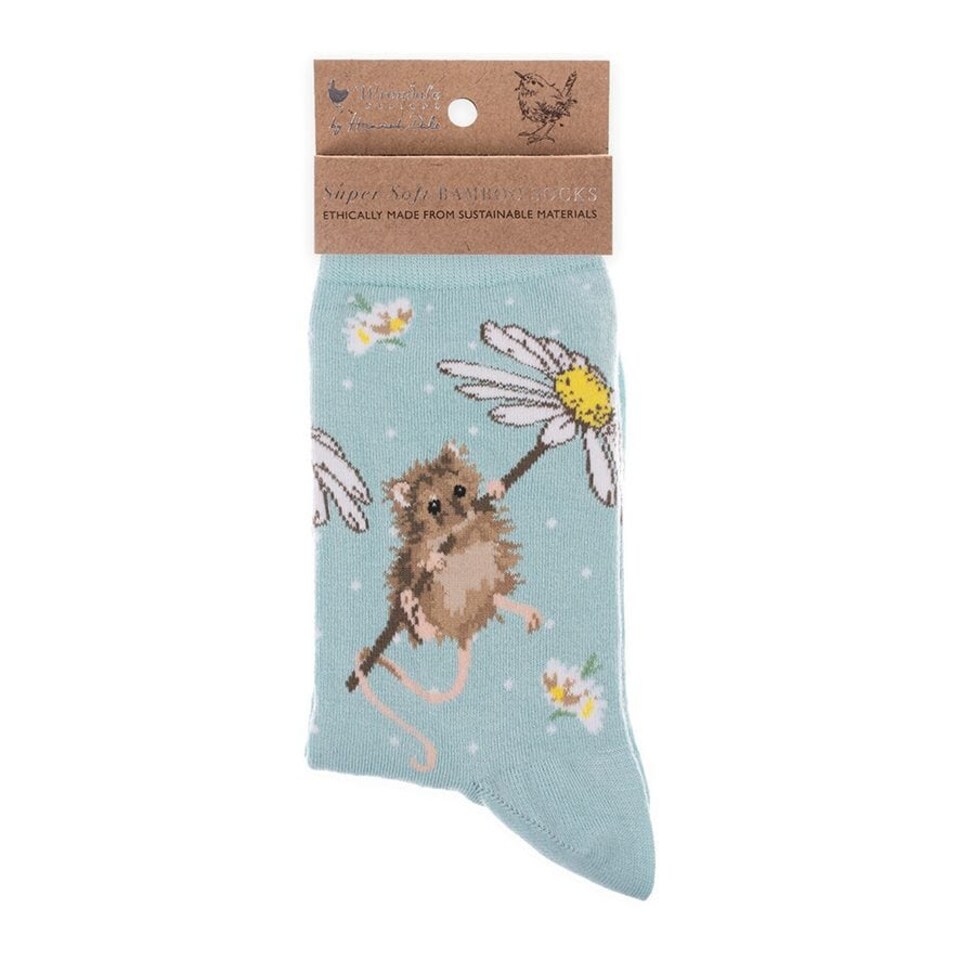 image 1 of Wrendale Designs Illustrated Animal Bamboo Socks for Women - Choice of Design
