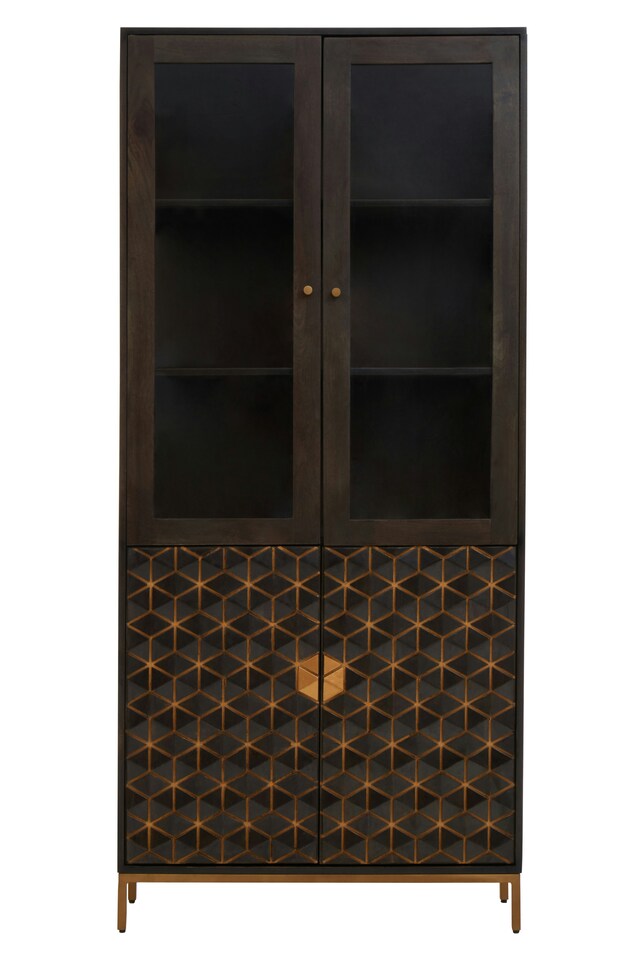 image 1 of Orsina Grey Cabinet
