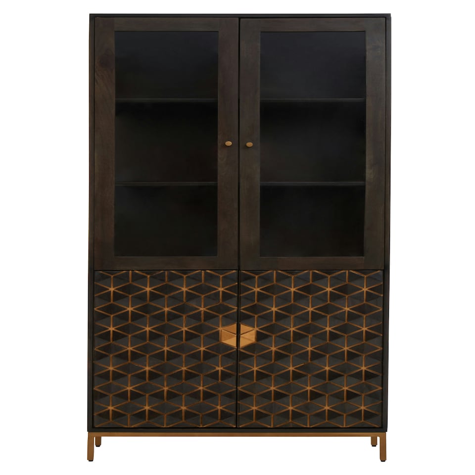 image 1 of Interiors by Premier Grey Cabinet | Grey