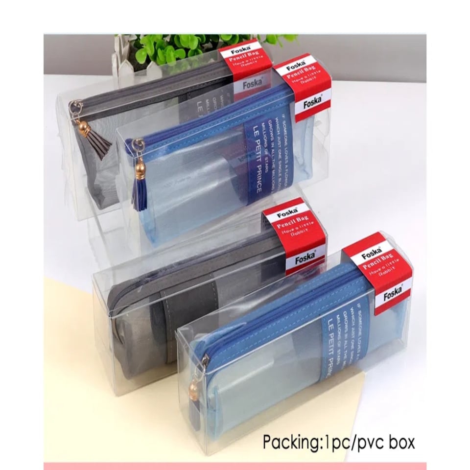 image 1 of Kids Zipper School Pencil Case