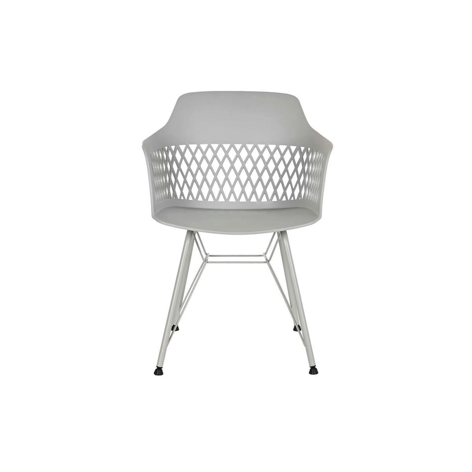 image 1 of Dining Chair DKD Home Decor Light grey 57 x 57 x 80,5 cm Grey