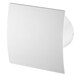 image 1 of 100mm Humidity Sensor Extractor Fan White ABS Front Panel ESCUDO Wall Ceiling Ventilation