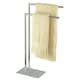 image 3 of Showerdrape Stamford Stainless Steel Chrome Freestanding Towel Rail