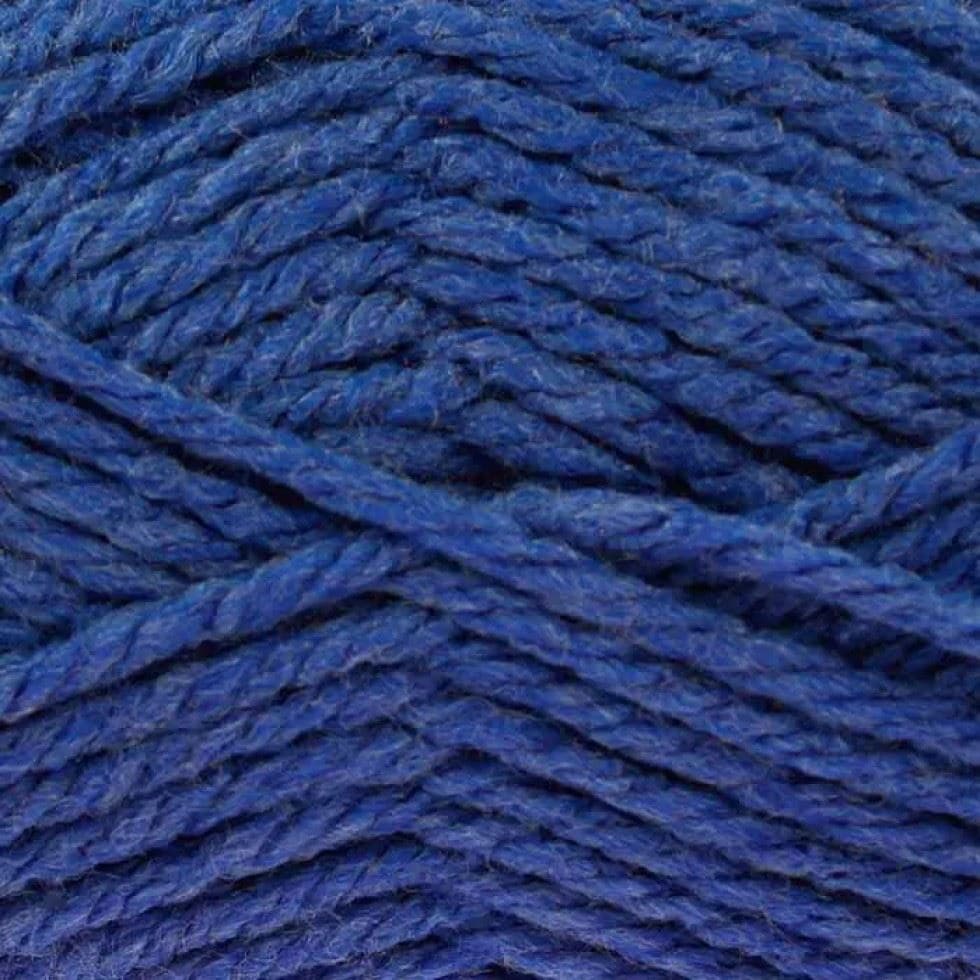 King Cole Blue Big Value Super Chunky Yarn (Value Pack 12 x 100g Balls) For Crochet, Knitting - 81m per ball