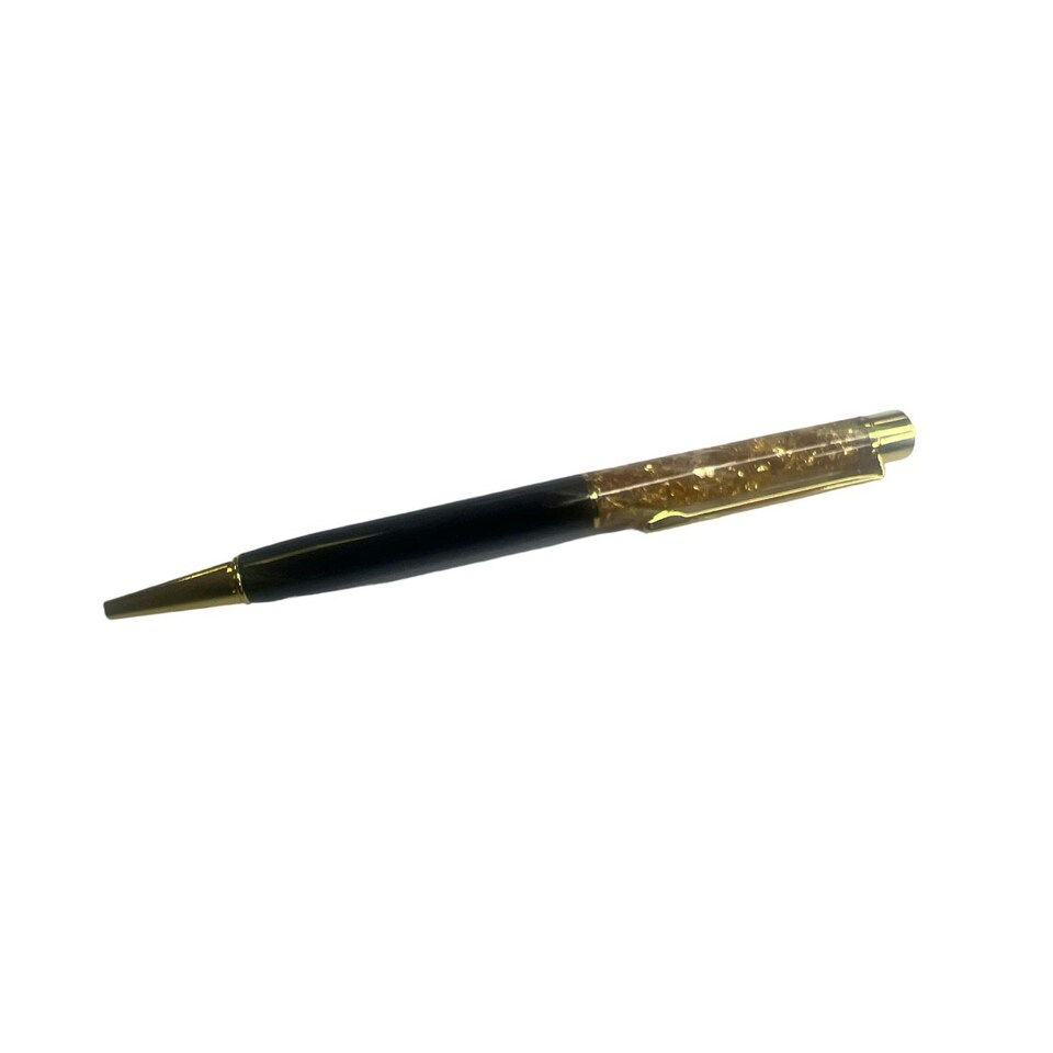 image 1 of Age 18 Captioned Gold Leaf Ballpoint Gift Pen