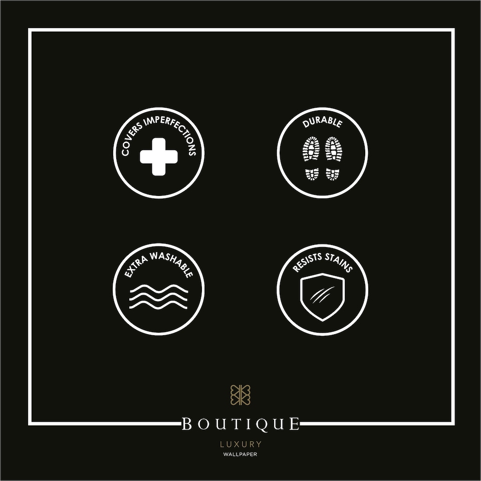 image 1 of Boutique Ornamental Leaf Sage | Green | Sage | 10m Length x 52cm Width