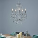 image 2 of BHS Viola 5 Light Chandelier, Silver