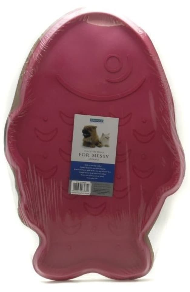 Rosewood Rubber Feeding Mat Cat Design