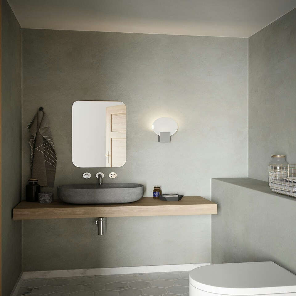 image 1 of Hester | Wall | White White | White