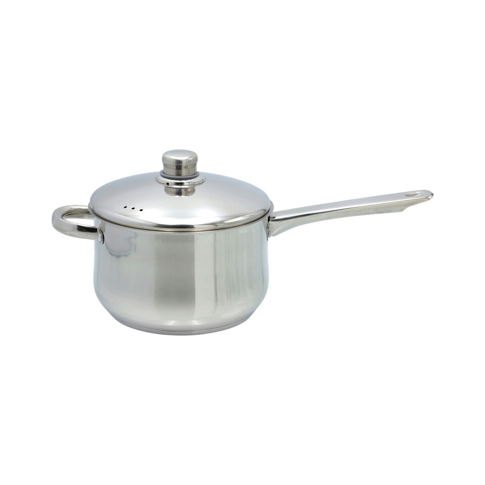 image 1 of Buckingham Deep Saucepan Stainless Steel 20 cm / 3.8 Litre Silver
